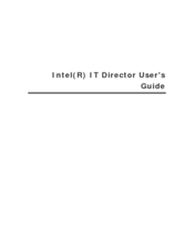 Intel IT DIRECTOR Manual