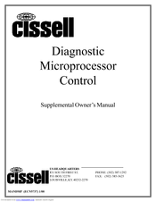 CISSELL MANDMP ECN5737 Manual