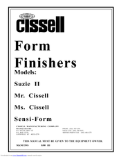 CISSELL Ms. Cissell Manual