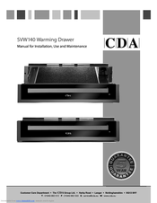 CDA SVW140 Manual For Installation, Use And Maintenance
