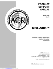ACR ELECTRONICS RCL-50 Product Support Manual
