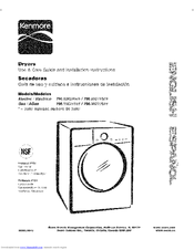 Kenmore 796.9002#9 Series Use And Care Manual