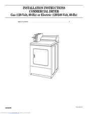 Whirlpool CEM2940TQ Installation Instructions Manual