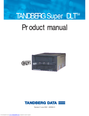 Tandberg Data SDLT220-320 PRODUCT Product Manual