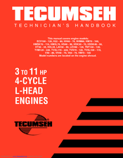 TECUMSEH VM70-100 Handbook
