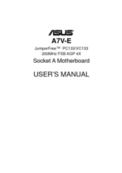 Asus A7V-E User Manual