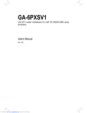 Gigabyte GA-6PXSV1 User Manual