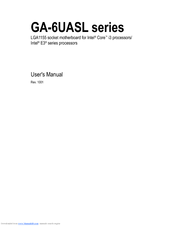 Gigabyte GA-6UASL series User Manual