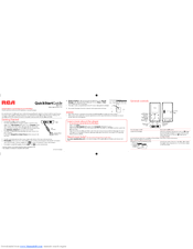 RCA M63 series Quick Start Manual