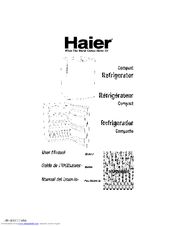 Haier 9587 - 5.8 cu. Ft. Compact Refrigerator User Manual