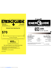 Maytag MFI2067AE Series Energy Manual