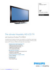 Philips 32HF7965D Specifications