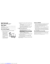 Netgear ProSafe WAG302 Installation Manual