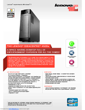 Lenovo 25611LU Specifications