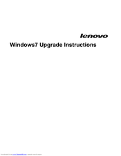 Lenovo C305 Upgrade Instructions