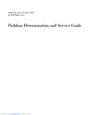 IBM LS20 - BladeCenter - 8850 Service Manual