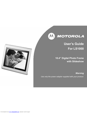Motorola LS1000 User Manual