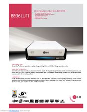 LG BE06LU11 -  Super Multi Brochure