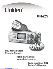 Uniden UM425 Owner's Manual