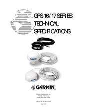 Garmin GPS 16-LVS Technical Specifications