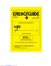 Haier HF15CM10NW Energy Manual