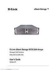 D-Link DSN-3400-10 - xStack Storage Area Network Array Hard Drive User Manual