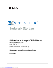 D-Link DSN-5210-10 - xStack Storage Area Network Array Hard Drive Software Manual