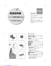 Haier JF-NC103A User Manual