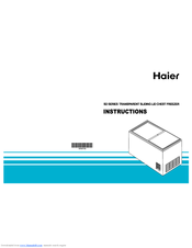 Haier SD-309G Instructions
