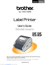 Brother andtrade; QL-1060N User Manual