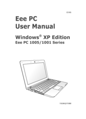 Asus Eee PC 1005 Series User Manual