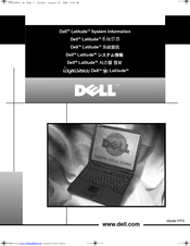 Dell Latitude CPX - Notebook Information Manual
