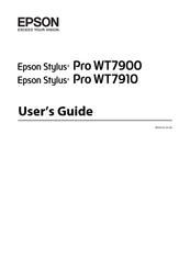 Epson Stylus Pro WT7910 User Manual