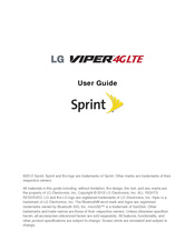 LG Viper LS840 User Manual