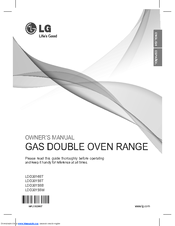 LG LDG3015SB Owner's Manual