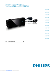 Philips GoGear LUXE SA2422BT User Manual