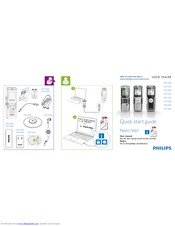 Philips Voice Tracer DVT3000 Quick Start Manual
