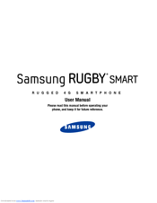 Samsung Rugby Smart SGH-I847 User Manual