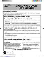 Samsung SMH1926S/XAA User Manual