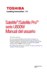 Toshiba U845W-SP4201SL Manual Del Usuario
