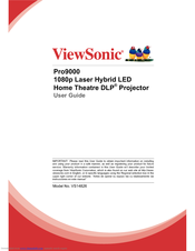 Viewsonic Pro9000 User Manual