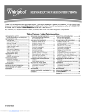 Whirlpool WRS965CIAE Use & Care Manual