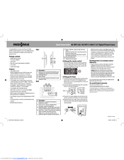 Insignia NS-DPF1110W Quick Setup Manual