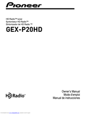 Pioneer GEX-P20HD - HD TUNER FOR READY HEADUNITS Owner's Manual