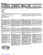 Pioneer TS-SW2501S4 Instruction Manual