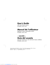 HP vx74 Series User Manual