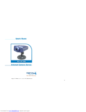 TRENDnet TV-IP100 - DATA SHEETS User Manual