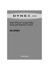 Dynex DX-IPDR3 User Manual