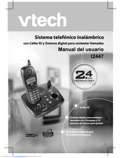 Vtech t2447 Manual Del Usuario