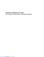 HP Compaq dx7400 Series Hardware Reference Manual
